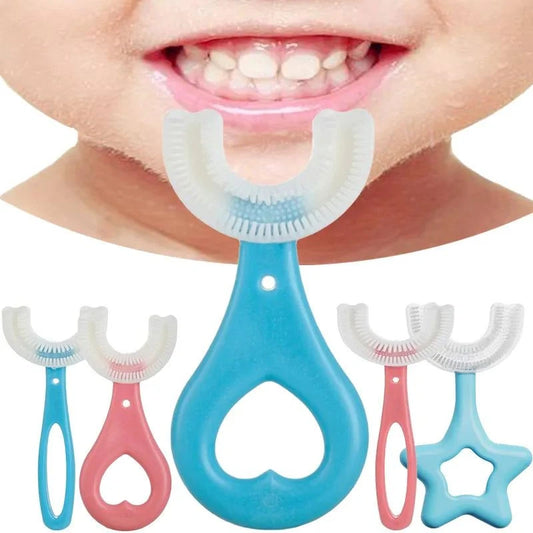 360 Degree U-shaped Child ToothbrushIntroducing the Ultimate Baby Toothbrush for Happy Smiles!
Are you looking for the perfect toothbrush that will make brushing a breeze for your little ones? Look no SHOP ALL I WANTShop All I Want-shaped Child Toothbrush