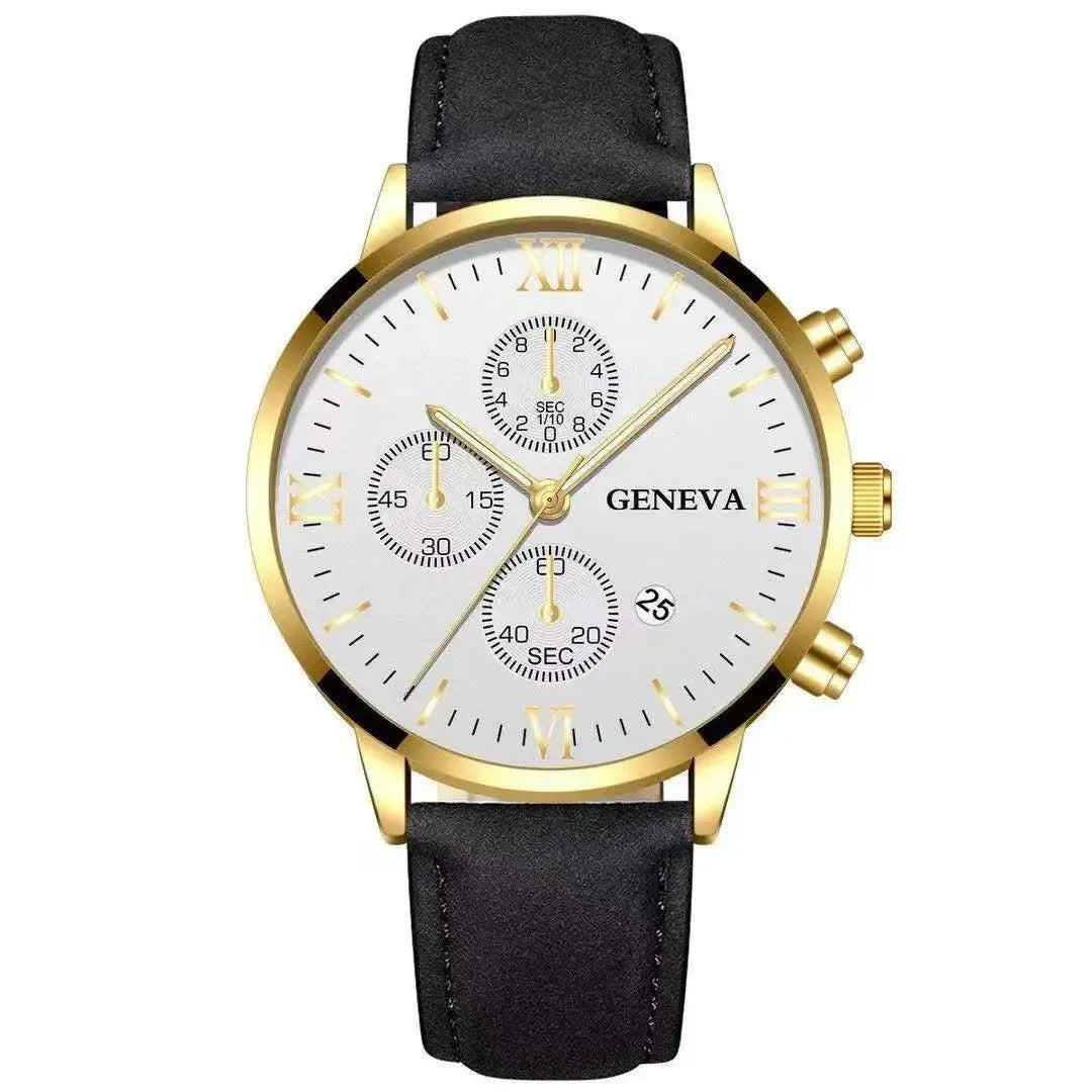 Men’s Black Quartz Watch | Fashion Round Roman Dial Sports Watch ⌚Stay stylish and punctual with this men’s black quartz watch featuring a classic round Roman dial. Designed for sports enthusiasts, this fashion-forward timepiece ofShop All I WantShop All I WantFashion Round Roman Dial Sports Watch ⌚