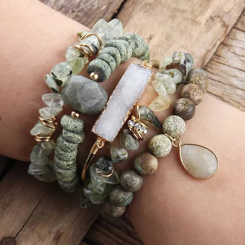 Beaded Bracelet Set 🌟📿Introducing our Beaded Bracelet Set – a dazzling ensemble that combines the charm of beads with the radiance of style. 🌟📿
🌈 Colorful Harmony: Immerse yourself in SHOP ALL I WANTShop All I WantBeaded Bracelet Set