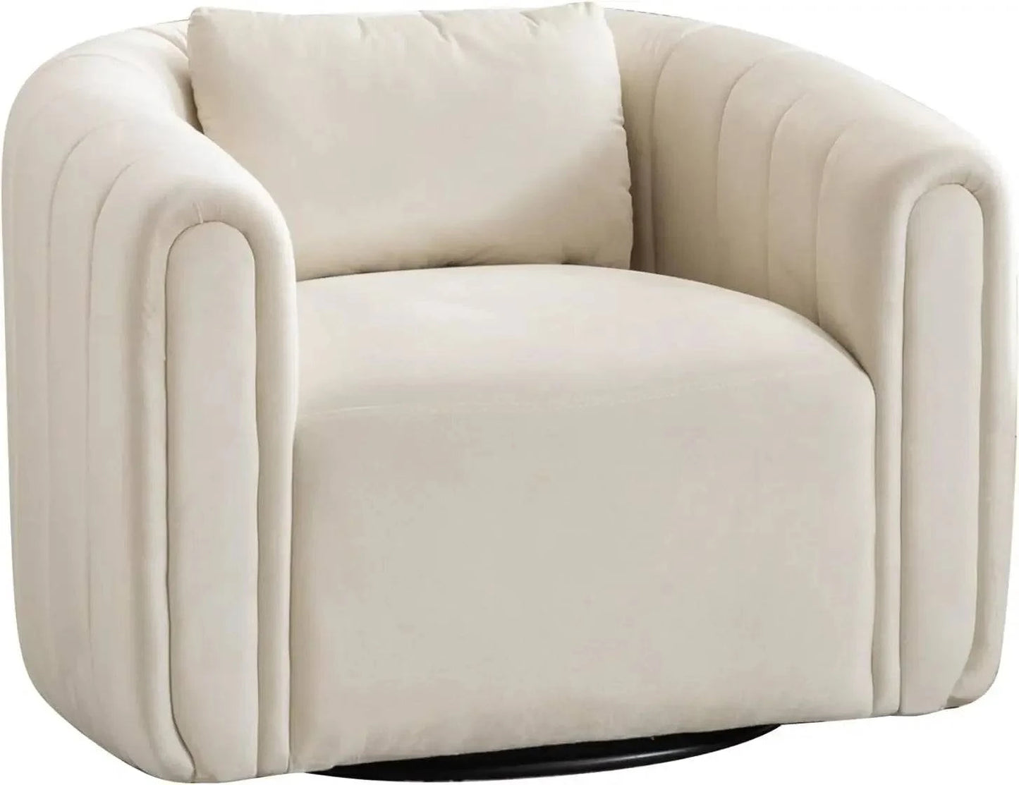 Beige Velvet Swivel Chairs: Comfort! 🪑Upgrade your living room with these Beige Velvet Swivel Chairs, combining comfort and elegance in one stylish package. With ergonomic design, arm rests, and a slat bShop All I WantShop All I WantBeige Velvet
