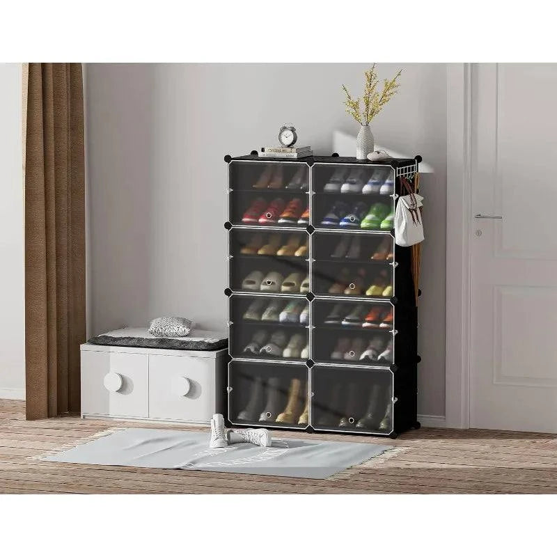 8-Tier Shoe Rack – 32 Pair Plastic Storage Organizer for Closet & EntrMaximize your storage space with this 8-Tier Shoe Rack, designed to hold up to 32 pairs of shoes. Perfect for closets or entryways, this minimalist modern organizer Shop All I WantShop All I Want8-Tier Shoe Rack – 32 Pair Plastic Storage Organizer