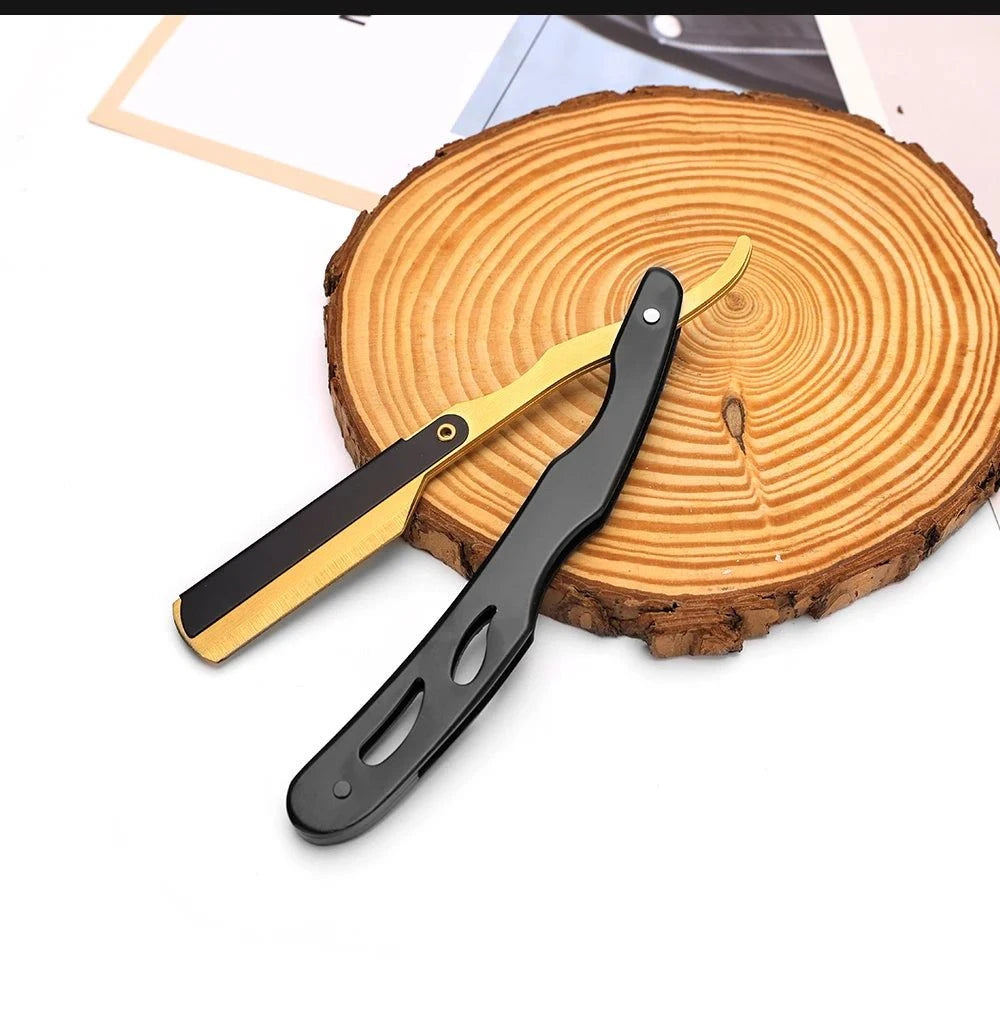 Barbertop Straight Razor | Classic Manual Folding Knife for Men ✂️Experience precision shaving with the Barbertop shaving straight razor. This classic manual barber razor features a sleek folding design and is crafted from high-quaShop All I WantShop All I WantClassic Manual Folding Knife