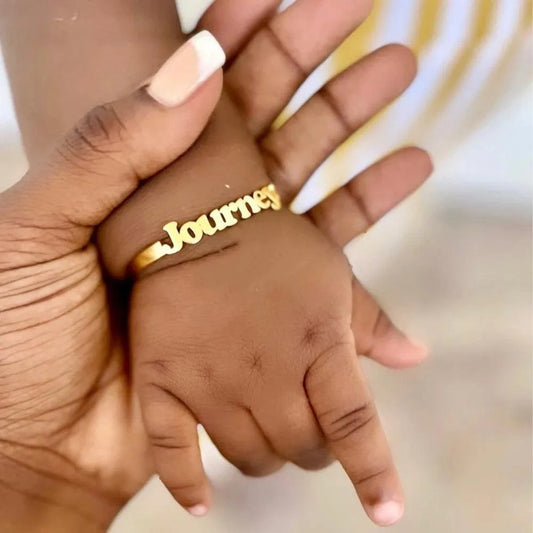 Custom Baby Name Bracelet 🌟👶Celebrate the arrival of your little one with our Custom Baby Name Bracelet - a personalized and heartwarming accessory that holds the name of your baby close to youSHOP ALL I WANTShop All I WantCustom Baby