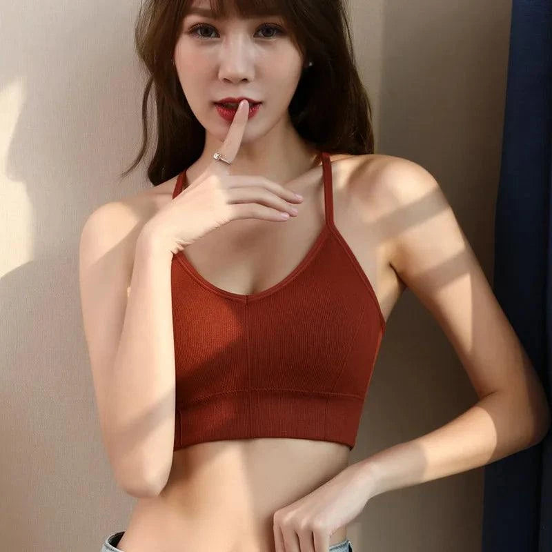 Cross Strap Sports Bra 💪🏃♀️ #FitnessStyleElevate your fitness style with our Cross Strap Sports Bra – a perfect combination of fashion and function for the modern active woman. Designed to provide optimal sSHOP ALL I WANTShop All I Wantcross strap sports bra