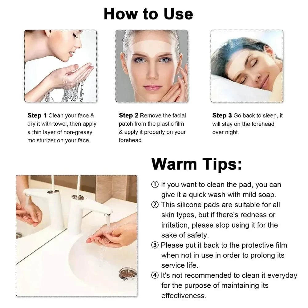 ✨ Reusable Silicone Wrinkle Removal Stickers – Face, Forehead, Neck, ESmooth and rejuvenate your skin with Reusable Silicone Wrinkle Removal Stickers. These versatile patches target wrinkles on the face, forehead, neck, and eyes for efShop All I WantShop All I WantReusable Silicone Wrinkle Removal Stickers