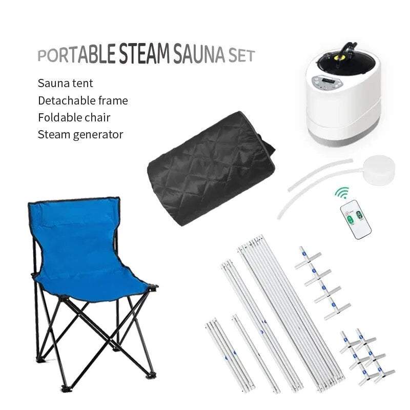 Portable Full Body Steam Sauna 🌿🔥Transform your relaxation routine with our Portable Full Body Steam Sauna - a spa-like experience you can enjoy in the comfort of your own home. 🌿🔥🧖
Key Features:SHOP ALL I WANTShop All I WantPortable Full Body Steam Sauna