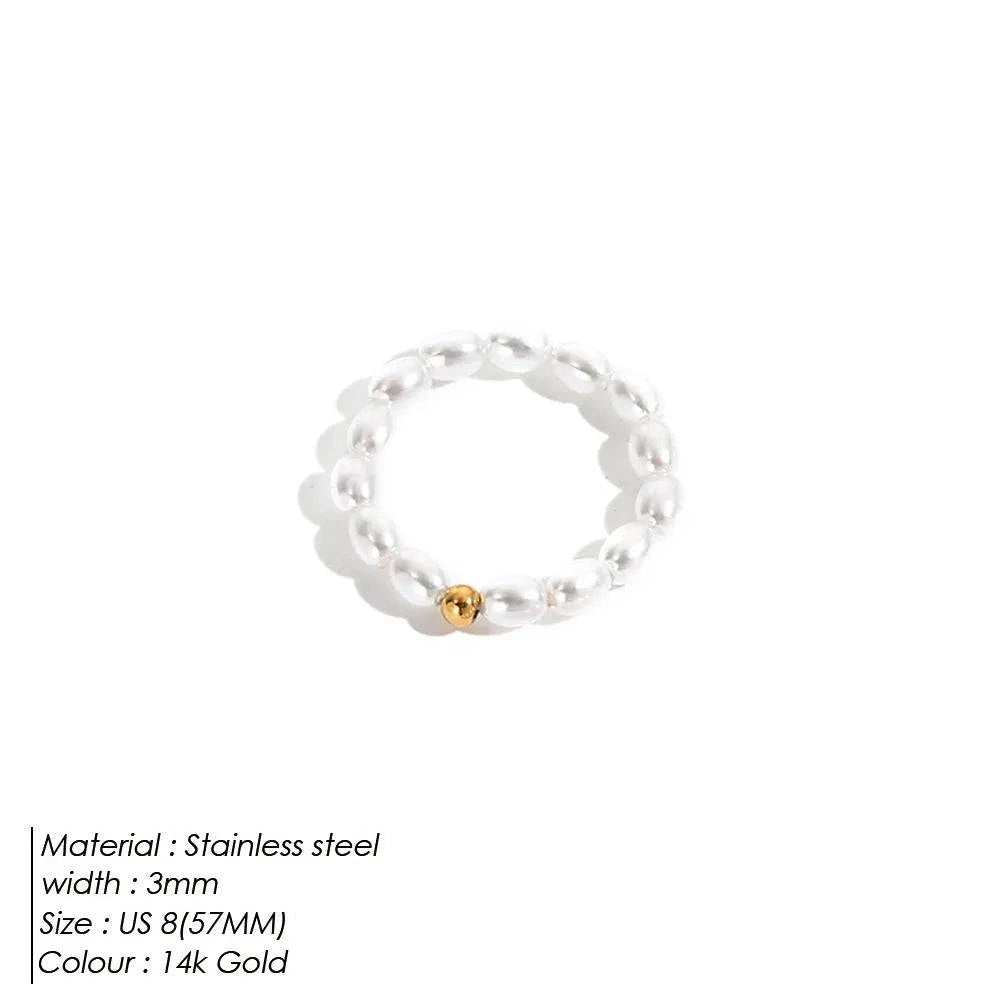 Elegant Pearl Ring 🌟Enhance your beauty with this exquisite pearl ring that exudes elegance. 💫
🌸 Timeless Sophistication: Classic and versatile design. 💖 Charming Accent: Adds a toucSHOP ALL I WANTShop All I WantElegant Pearl Ring