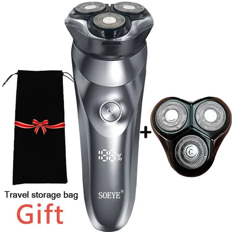 Men's Smart Electric Shaver – Waterproof Beard Trimmer for Wet & Dry UUpgrade your grooming routine with this Men's Smart Electric Shaver, designed for both wet and dry shaving. Featuring an IPX7 waterproof rating, it’s perfect for useShop All I WantShop All I WantMen's Smart