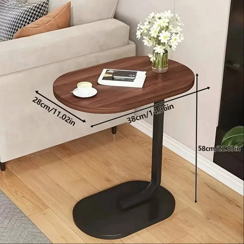 C-Shaped Wood Table 🪑Bring a touch of elegance to your interior design styles with this stunning C-Shaped Wood Table. Featuring a unique Modern Moroccan appearance with a Ming and Qing cShop All I WantShop All I Want-Shaped Wood Table 🪑