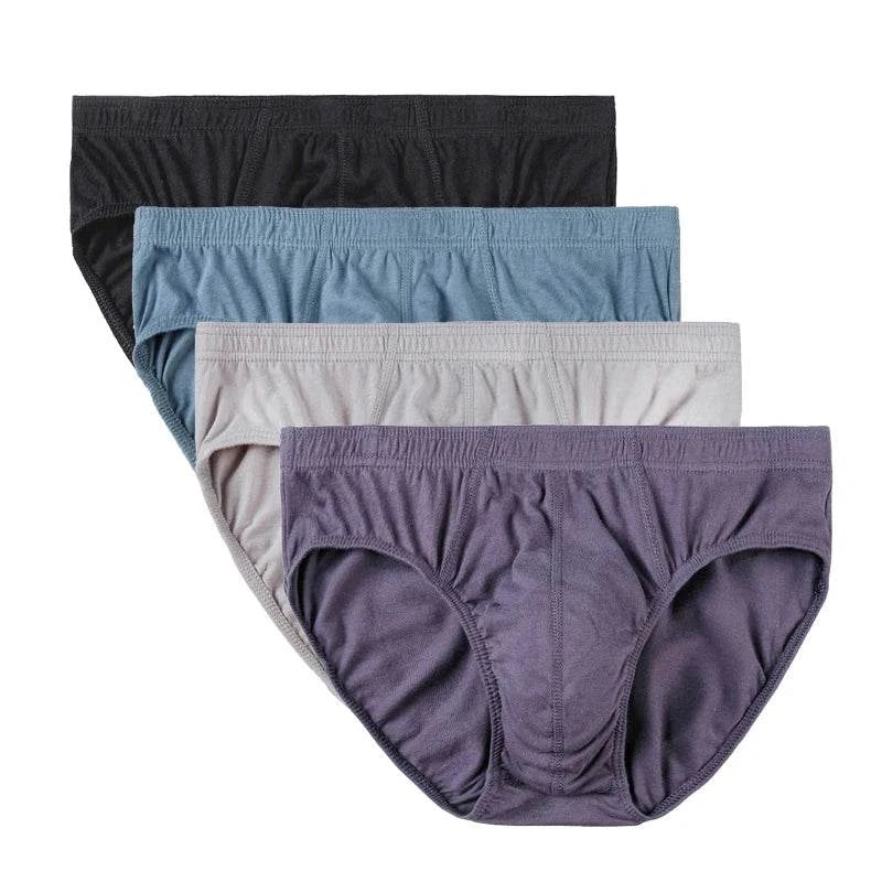 4 Pcs Cotton Men's Briefs | Plus Size Breathable Underwear 🌟Discover comfort with this 4 pcs/lot of 100% cotton men's briefs designed for the modern man. These plus-size underwear options range from XL to 5XL, ensuring a perfShop All I WantShop All I Want4 Pcs Cotton Men'
