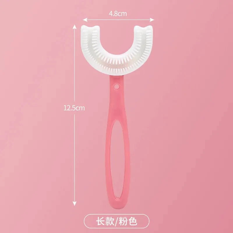 360 Degree U-shaped Child ToothbrushIntroducing the Ultimate Baby Toothbrush for Happy Smiles!
Are you looking for the perfect toothbrush that will make brushing a breeze for your little ones? Look no SHOP ALL I WANTShop All I Want-shaped Child Toothbrush