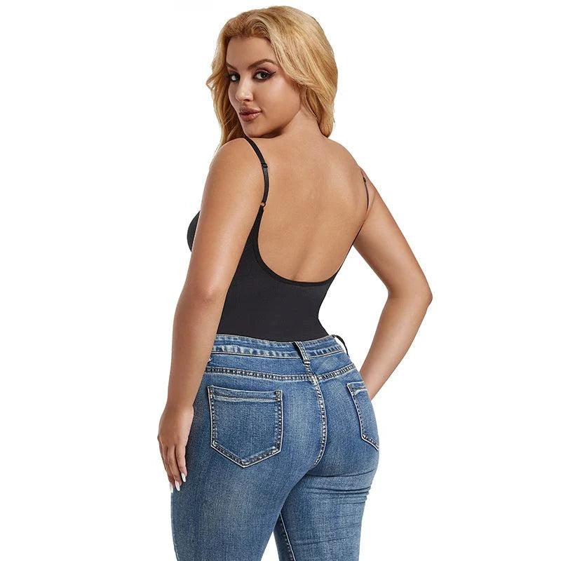 omen’s Backless Bodysuit: Seamless Shapewear & Butt Lifter! 🔥✨Achieve a sleek, flawless silhouette with our women’s backless bodysuit. This seamless shapewear is designed to provide tummy control, lift your butt, and offer a slShop All I WantShop All I Wantomen’s Backless