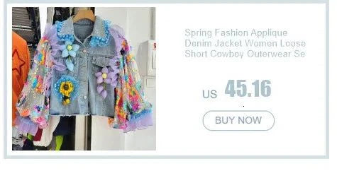 Denim Jacket for Women – Loose Short Cowboy Outerwear for Effortless CThe Jacquard Embroidery Peter Pan Collar Denim Jacket is a stylish and versatile addition to any woman's wardrobe. This loose-fitting, short cowboy outerwear featureShop All I WantShop All I WantWomen – Loose Short Cowboy Outerwear