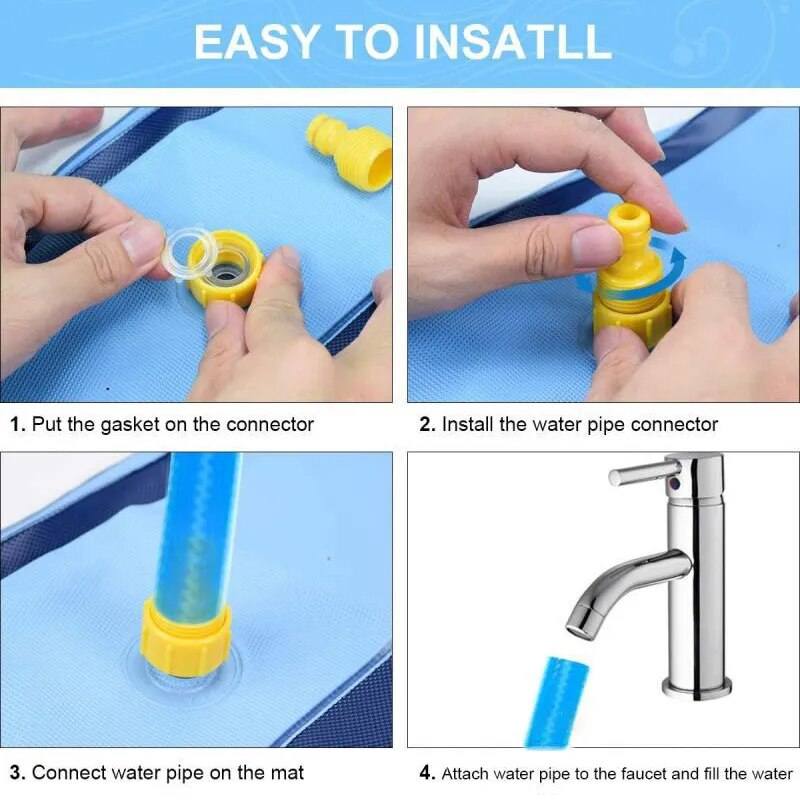 Summer Cool Pet Sprinkler and Swimming PoolYour Pet's Perfect Summer Playground: Pet Sprinkler Pad and Cooling Pool! 🐾🌞💦
Product Highlights:
Summer Fun: A versatile pet splash pad and pool for endless sSHOP ALL I WANTShop All I WantSummer Cool Pet Sprinkler