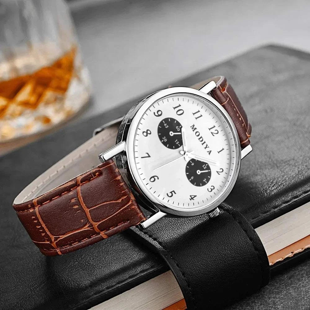 Men's Luxury Business Wrist Watch – Analog Quartz Watch with Leather SElevate your style with the Men's Luxury Business Wrist Watch, a perfect blend of sophistication and functionality. This elegant analog watch features a high-qualityShop All I WantShop All I WantLuxury Business Wrist Watch – Analog Quartz Watch