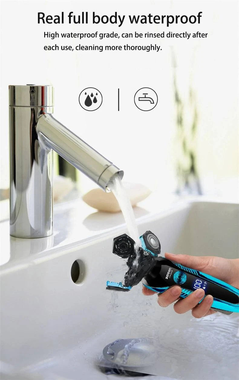 Electric Rechargeable & Washable Razor Shavor! 🔋💦Experience the ultimate grooming tool with the Electric Shaver. This rechargeable electric razor is designed for both wet and dry use, making it versatile for your sShop All I WantShop All I WantElectric Rechargeable