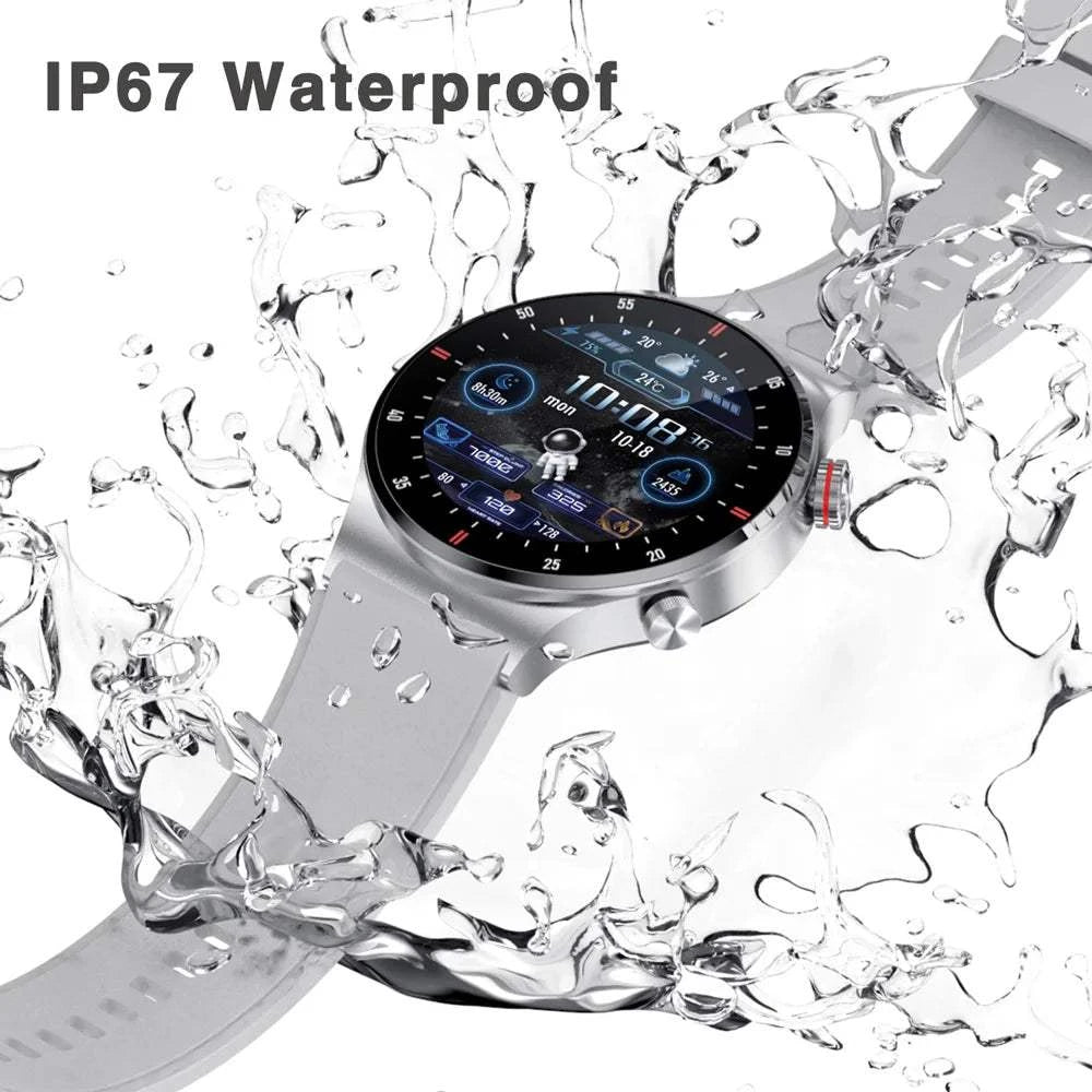 Luxury Smart Watches for Men | 2025 NFC BT Call Fitness Watch ⌚Stay connected and stylish with this 2025 luxury smart watch for men, featuring NFC and Bluetooth call capabilities. Designed for fitness enthusiasts, this waterprooShop All I WantShop All I Want2025 NFC BT Call Fitness Watch ⌚