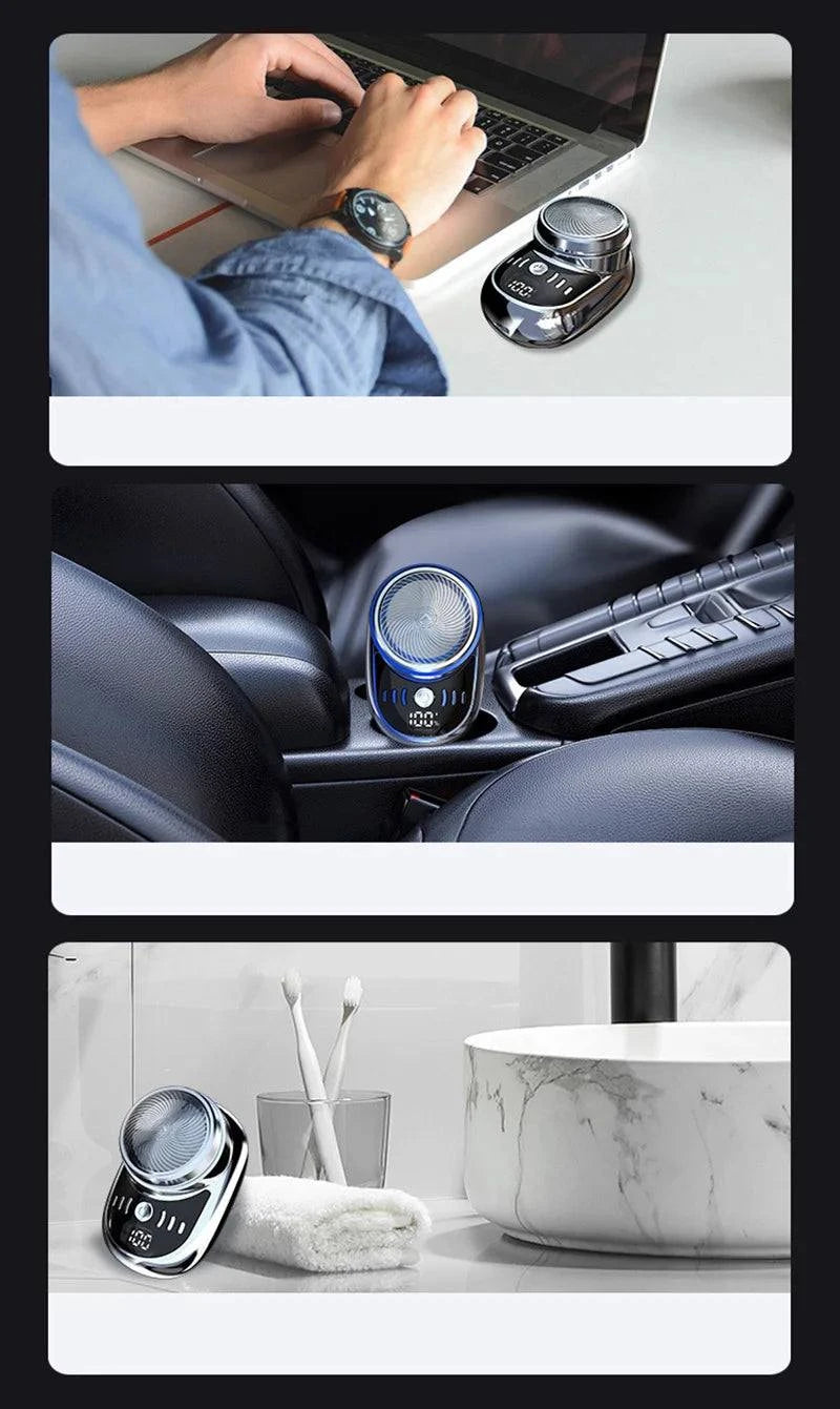 Portable Electric Shaver: Travel-Friendly Wet & Dry Razor! ✈️💧Keep your grooming routine efficient on the go with the portable electric shaver. Designed for both wet and dry use, this sleek razor is perfect for travel, fitting Shop All I WantShop All I WantPortable Electric