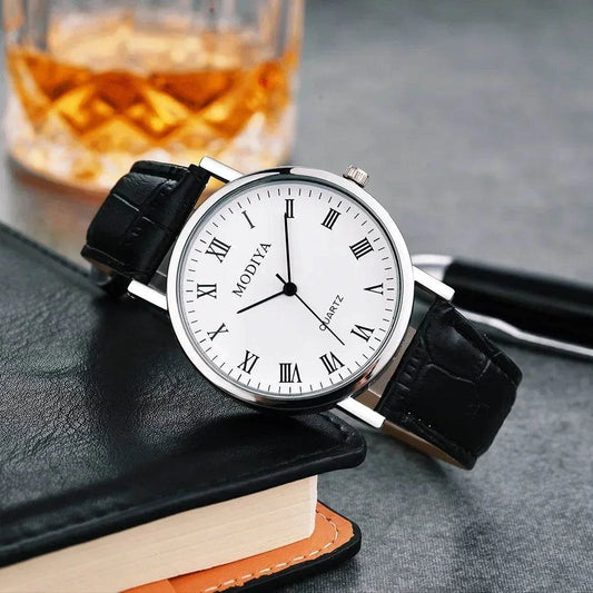 Men's Luxury Business Wrist Watch – Analog Quartz Watch with Leather SElevate your style with the Men's Luxury Business Wrist Watch, a perfect blend of sophistication and functionality. This elegant analog watch features a high-qualityShop All I WantShop All I WantLuxury Business Wrist Watch – Analog Quartz Watch
