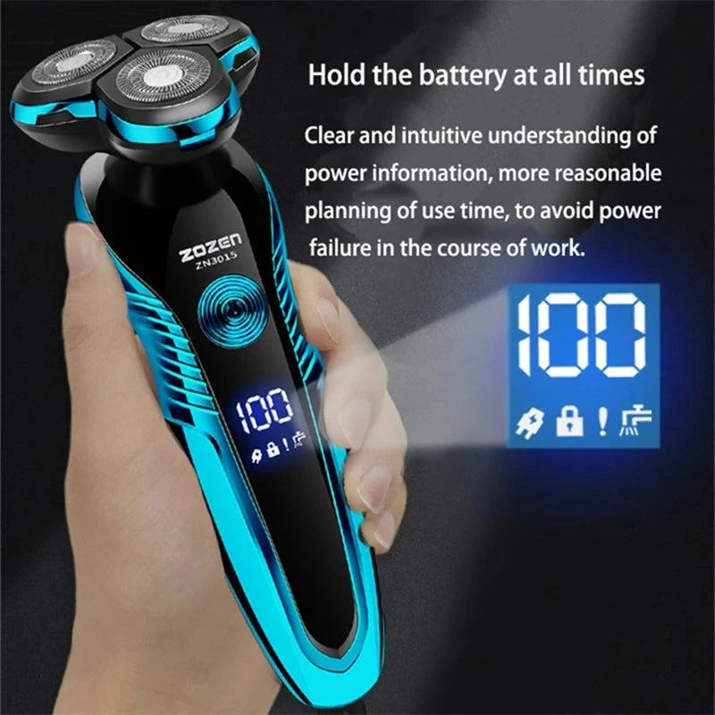 Electric Rechargeable & Washable Razor Shavor! 🔋💦Experience the ultimate grooming tool with the Electric Shaver. This rechargeable electric razor is designed for both wet and dry use, making it versatile for your sShop All I WantShop All I WantElectric Rechargeable
