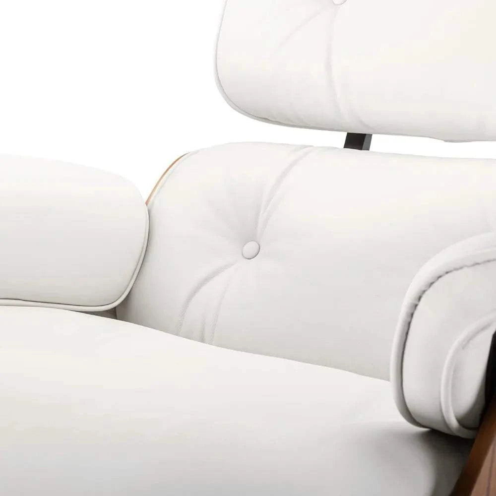 Black Leather Chaise Lounge Chair & Ottoman - Mid Century Modern DesigSPECIFICATIONSBrand Name: MKDKInstallation Method: self-containedOrigin: US(Origin)Hign-concerned Chemical: NoneType: Living Room FurnitureSpecific Use: Chaise LoungShop All I WantShop All I WantBlack Leather