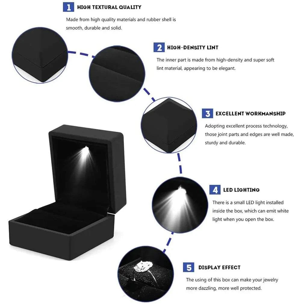 π 2024 LED Ring Box β Elegant Jewelry Organizer for Wedding & DiamondShowcase your precious rings in style with the 2024 LED Ring Box. This elegant jewelry organizer features built-in LED lighting, perfect for highlighting wedding andShop All I WantShop All I Want2024 led ring box β elegant jewelry organizer