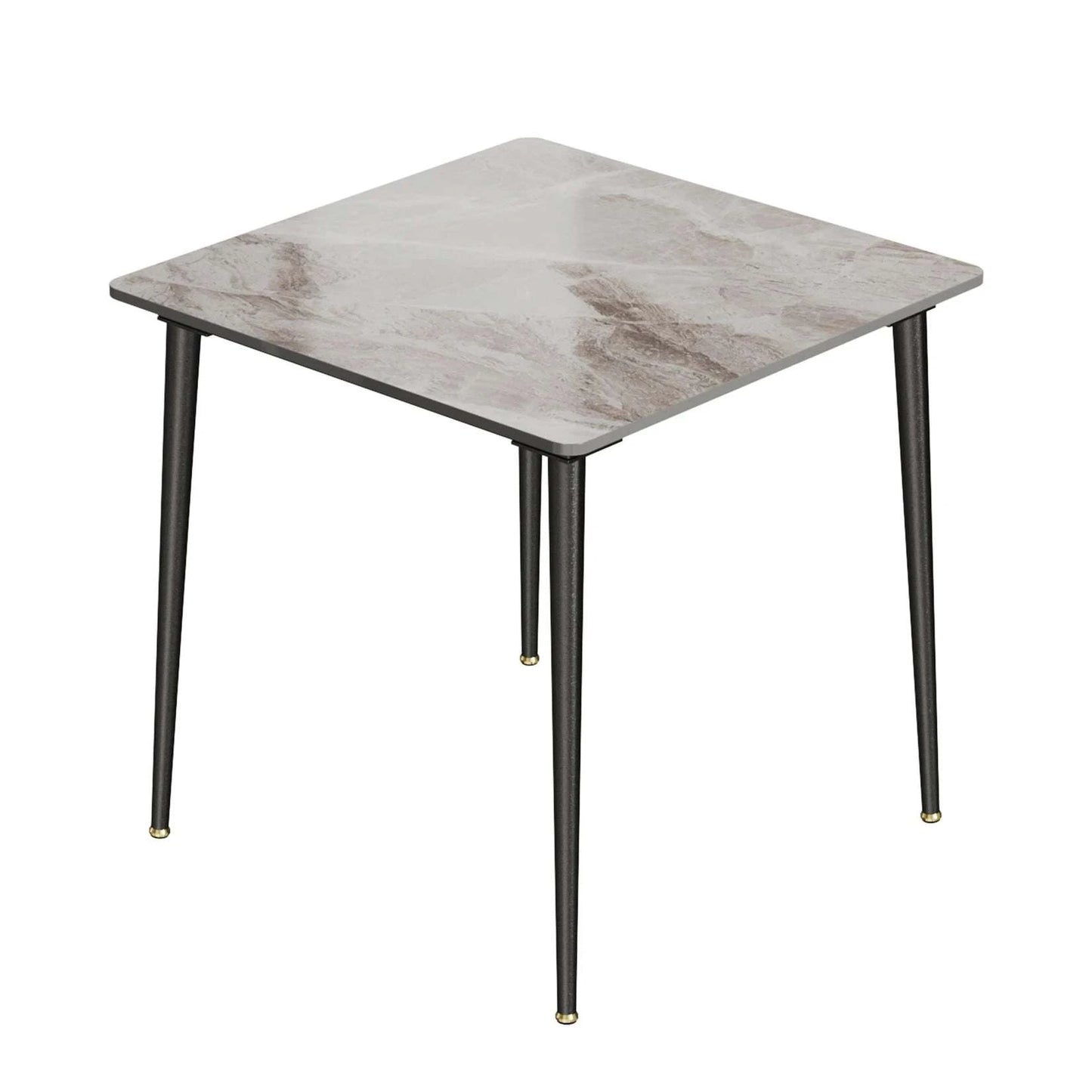Compact Square Marble Dining Table with Metal Legs | Modern Kitchen FuElevate your dining experience with this Compact Square Marble Dining Table featuring sleek metal legs for a minimalist, modern look. Designed to comfortably seat 4-Shop All I WantShop All I WantCompact Square Marble Dining Table