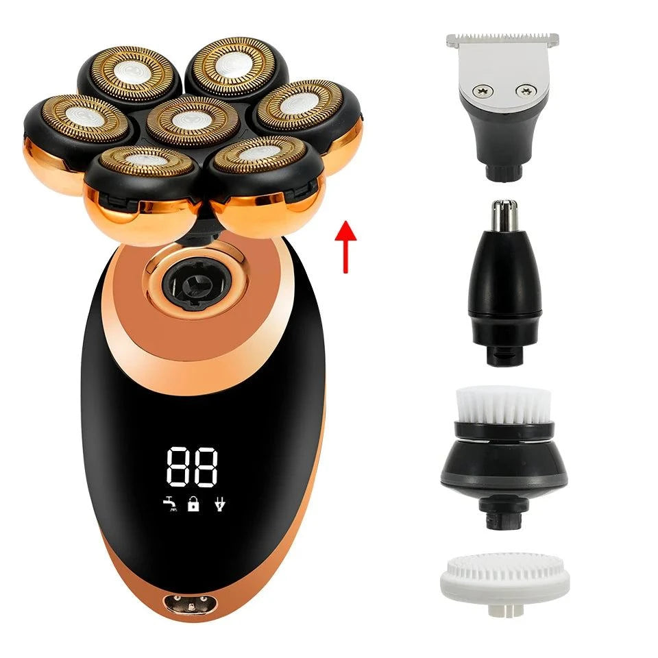 Men's 7D Floating Electric Shaver – Wet/Dry Rechargeable Razor with BaExperience the ultimate in shaving technology with the Men's 7D Floating Electric Shaver. Designed for a close and comfortable shave, this advanced electric razor feShop All I WantShop All I WantMen'