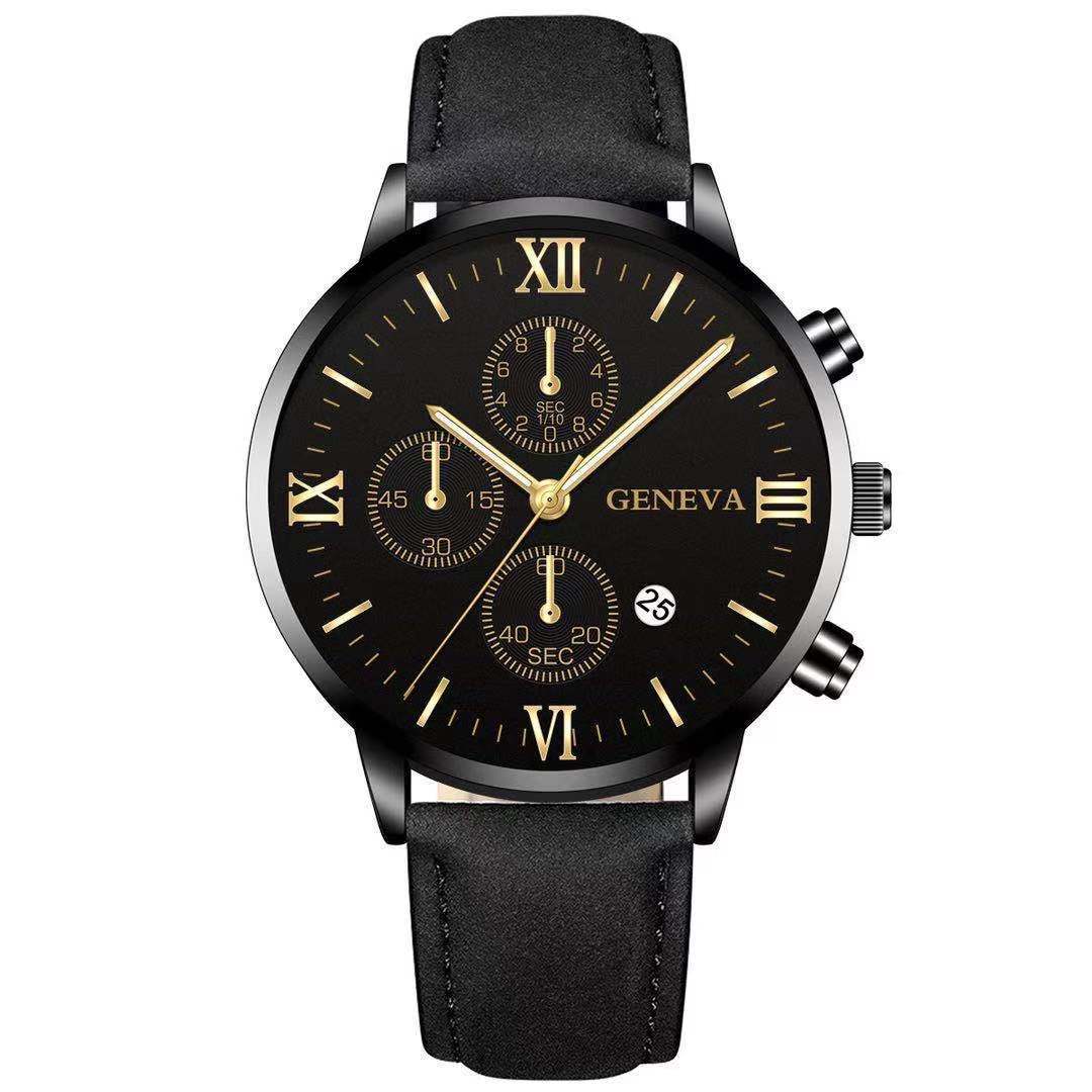 Men’s Black Quartz Watch | Fashion Round Roman Dial Sports Watch ⌚Stay stylish and punctual with this men’s black quartz watch featuring a classic round Roman dial. Designed for sports enthusiasts, this fashion-forward timepiece ofShop All I WantShop All I WantFashion Round Roman Dial Sports Watch ⌚