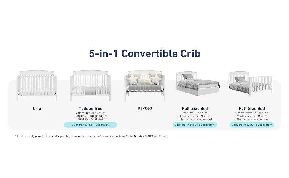 Shop All I Want Benton 5-in-1 Convertible Crib (White), GREENGUARD Gold Certified, ConThe Benton 5-in-1 Convertible Crib is the perfect blend of safety and style for your baby’s nursery. With its GREENGUARD Gold Certification, this crib ensures that yShop All I WantShop All I Want-1 Convertible Crib (White), GREENGUARD Gold Certified, Converts