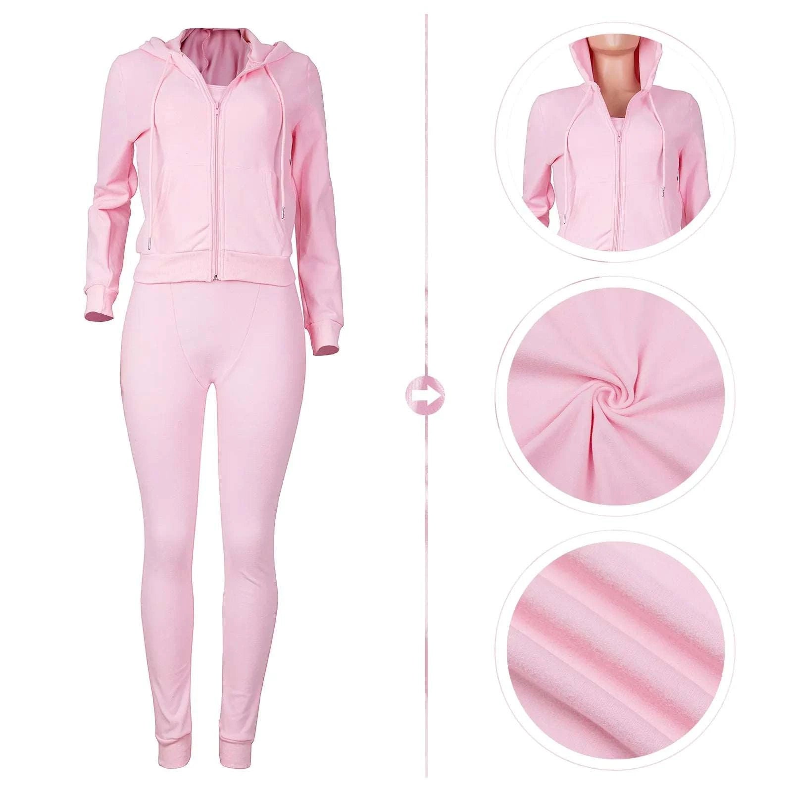 Fleece 3-Piece Set ๐โ๏ธ #LuxuryTracksuitIntroducing our Fleece 3-Piece Set โ the epitome of luxury and comfort for the autumn and winter seasons. Crafted with the finest fleece materials, this ensemble comSHOP ALL I WANTShop All I WantFleece 3-Piece Set