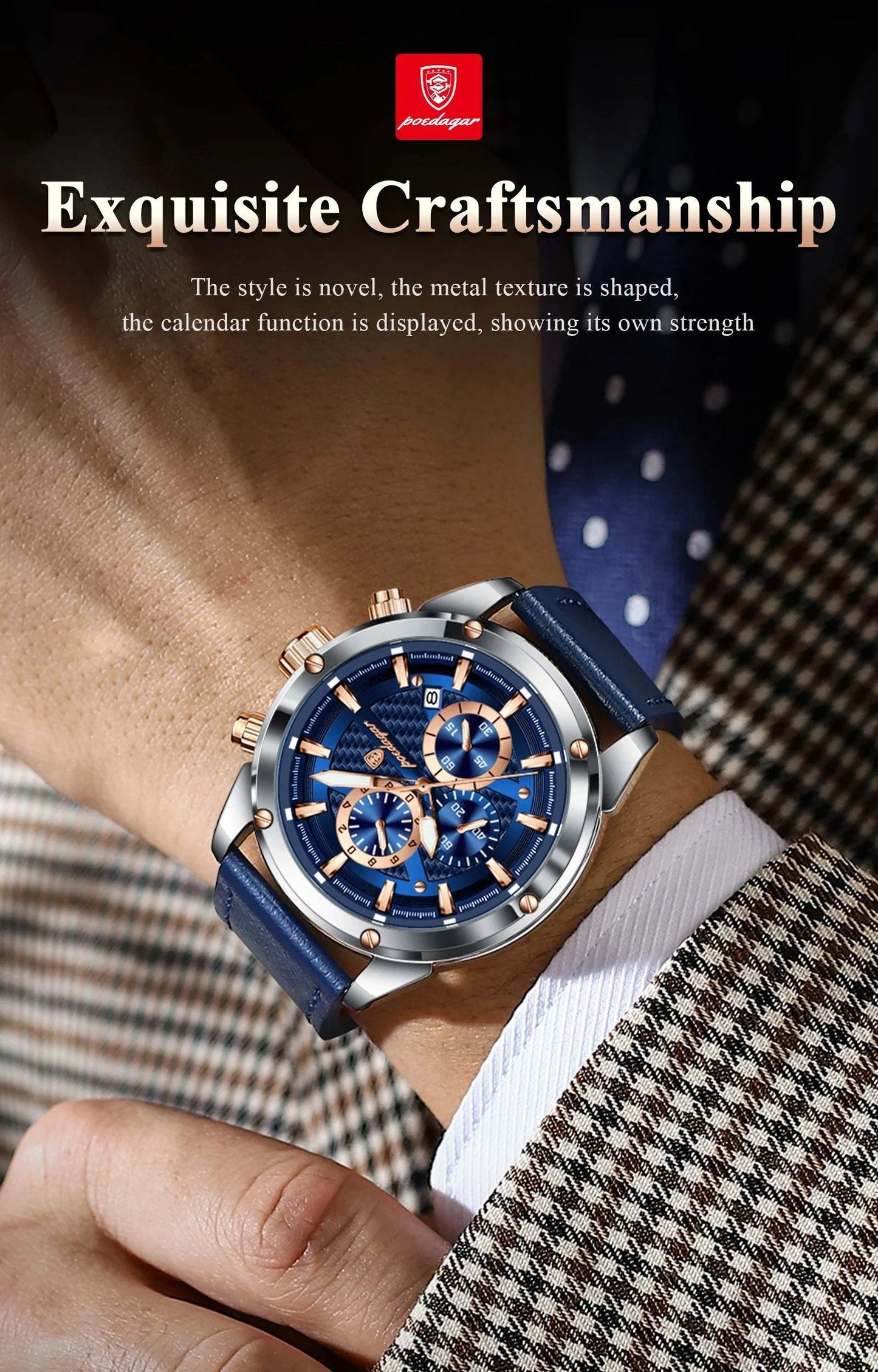 Elegant Men’s Quartz Watch – Waterproof Luminous Sports Timepiece withThe Elegant Men’s Quartz Watch offers both sophistication and functionality. Its waterproof design and luminous hands make it perfect for both daily wear and active Shop All I WantShop All I WantQuartz Watch – Waterproof Luminous Sports Timepiece