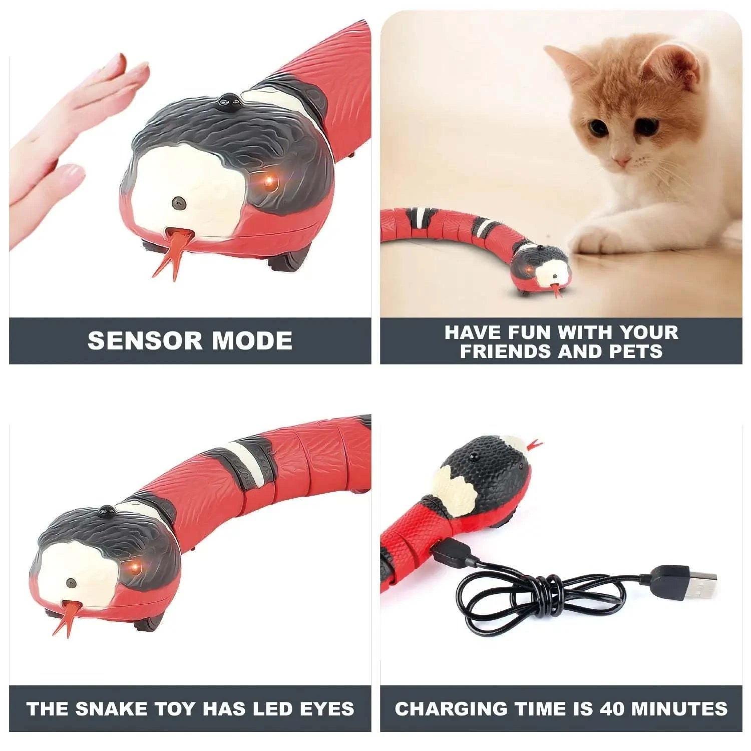 Smart Sensing Cat Toy 🐱🔮Introducing our Smart Sensing Cat Toy – a technologically advanced and interactive playmate designed to captivate your feline friend's curiosity and provide hours ofSHOP ALL I WANTShop All I WantSmart Sensing Cat Toy
