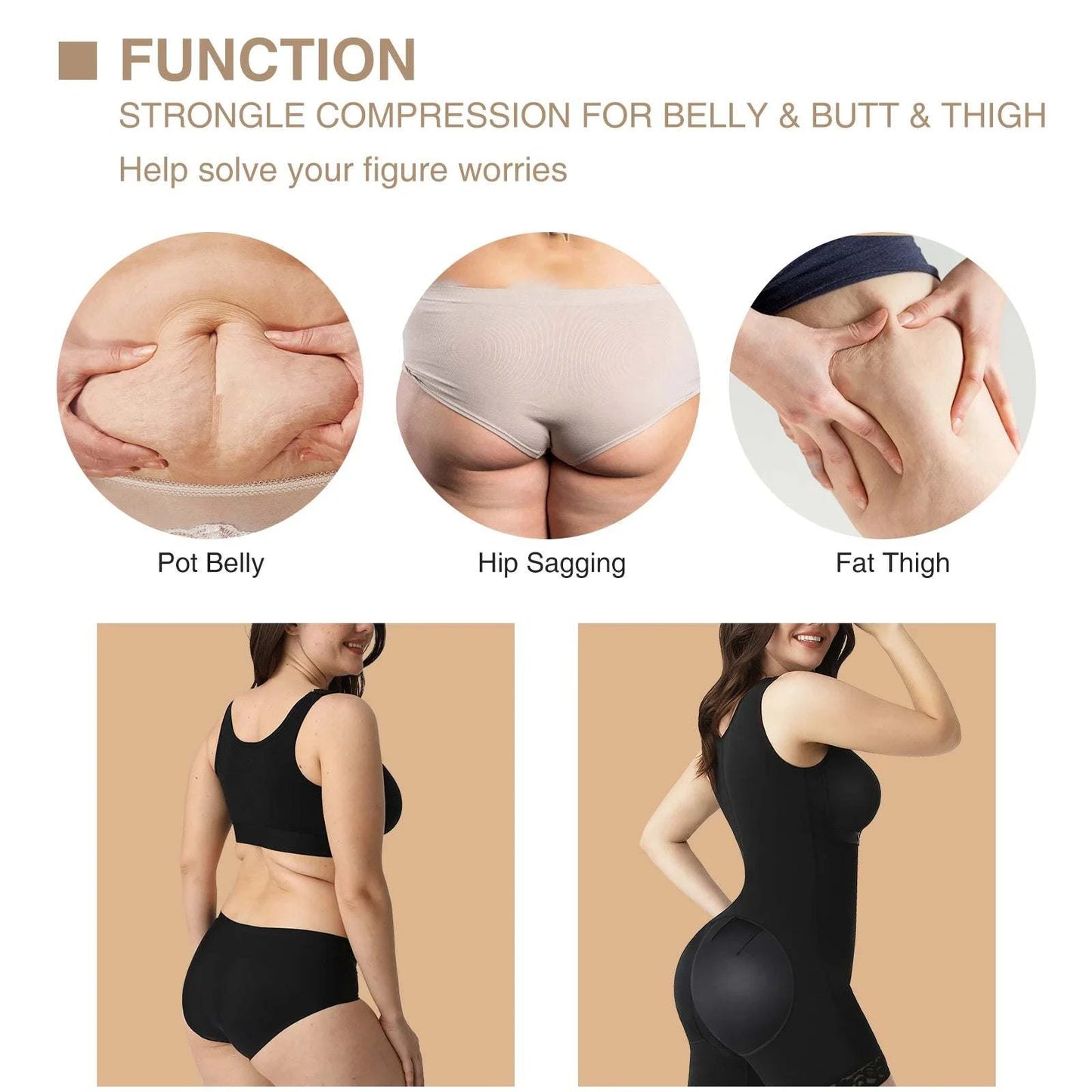 Colombianas Shaper Stage 2 | Postpartum Girdle for Women’s Slimming ✨Achieve the perfect silhouette with the Colombianas Shaper Stage 2. Designed specifically for women, this postpartum girdle provides excellent support after BBL or sShop All I WantShop All I WantColombianas Shaper Stage 2