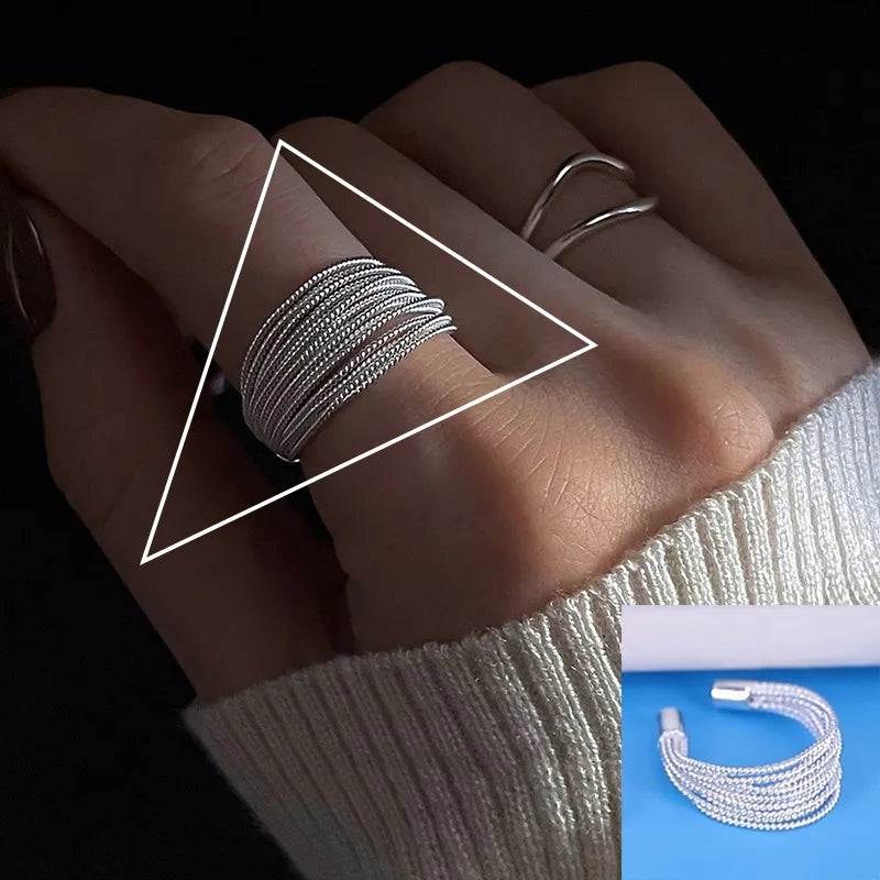 Sterling Silver RingProduct Description:
This sterling silver ring is more than just jewelry; it's an embodiment of enduring elegance. Crafted with utmost precision and care, it symboliSHOP ALL I WANTShop All I WantSterling Silver Ring