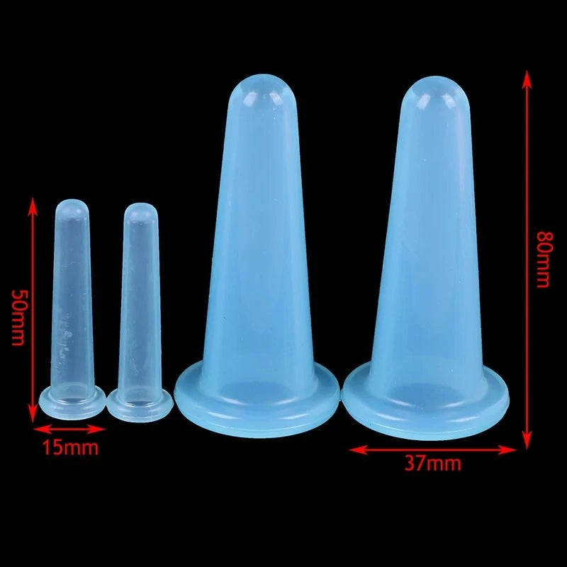 ๐ 4pcs Silicone Cupping Set โ Face & Body Massage, Anti-Cellulite HeaRevitalize your skin with the 4pcs Silicone Cupping Set. Designed for face and body massage, these cups offer effective anti-cellulite therapy and promote overall skSHOP ALL I WANTShop All I Want4pcs Silicone Cupping Set