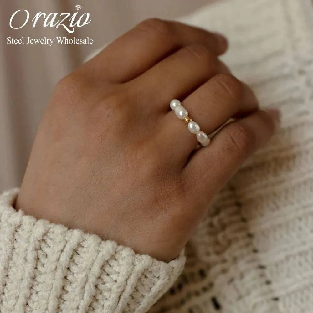 Elegant Pearl Ring 🌟Enhance your beauty with this exquisite pearl ring that exudes elegance. 💫
🌸 Timeless Sophistication: Classic and versatile design. 💖 Charming Accent: Adds a toucSHOP ALL I WANTShop All I WantElegant Pearl Ring