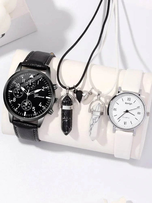 ⏱️ 4pcs Minimalist Quartz Wristwatches – Casual, Couple’s Watch Set wiDiscover timeless elegance with this 4-piece Minimalist Quartz Wristwatch set. Perfect for couples or students, these watches blend simplicity with sophistication, oShop All I WantShop All I Want4pcs Minimalist Quartz Wristwatches