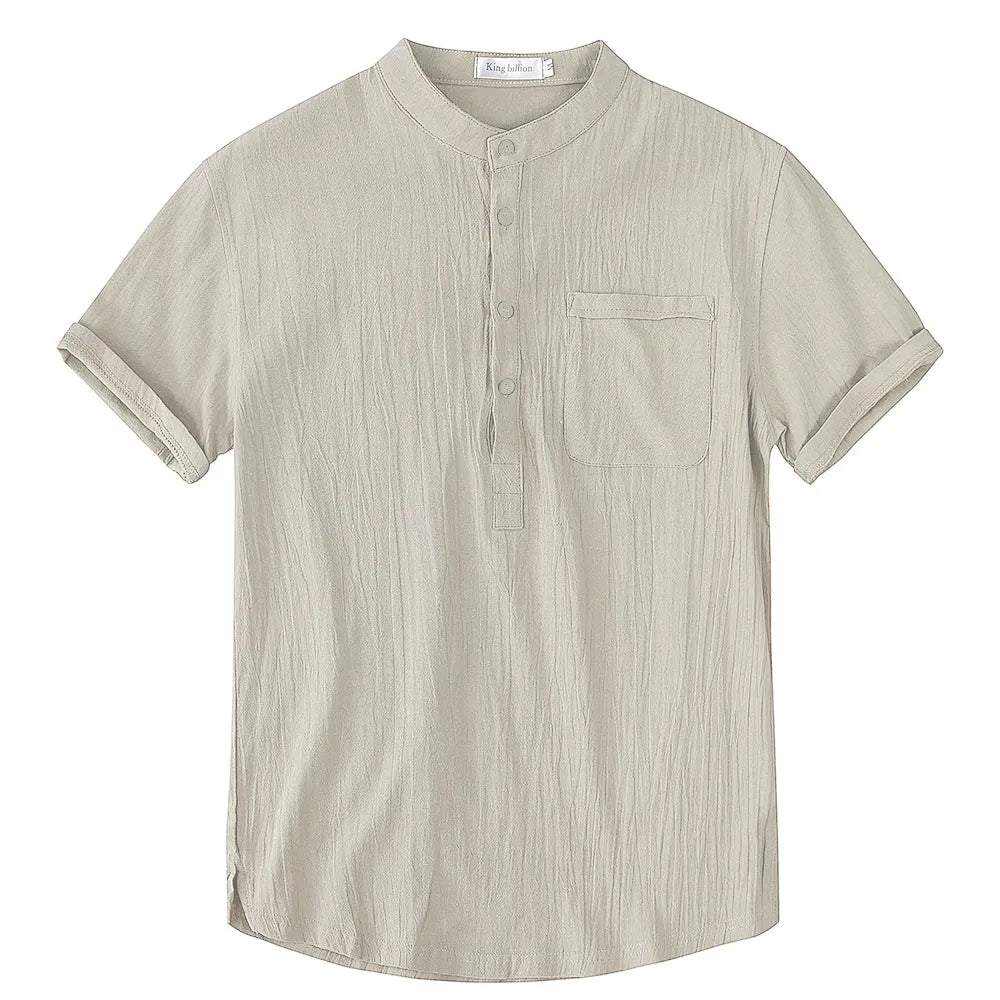Men's Cotton & Linen T-Shirt ππElevate your summer style with our Men's Cotton & Linen T-Shirt. ππ
Key Features:
π Breathable Fabric: Made from a blend of cotton and linen, this t-shirt is SHOP ALL I WANTShop All I WantCotton & Linen