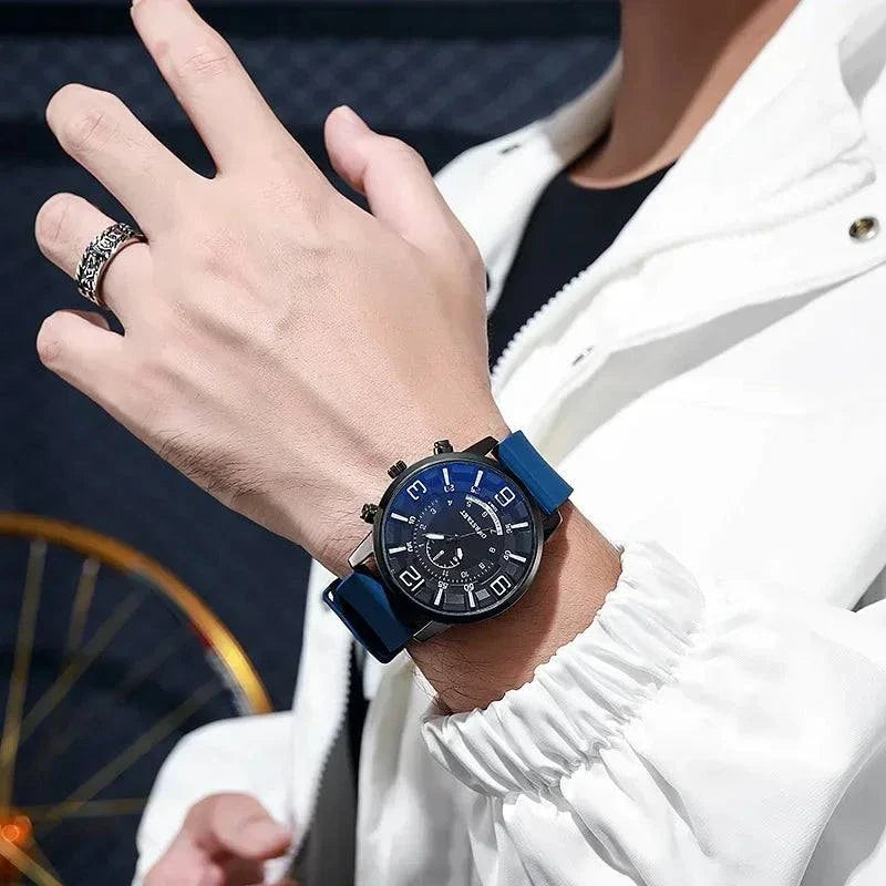 Shop All I Want Silicone Jelly Men’s Watch – Big Dial Quartz Wristwatch for Simple, CaThe Silicone Jelly Men’s Watch is designed for those who appreciate simplicity and functionality. This big dial quartz wristwatch features a bold design that makes iShop All I WantShop All I WantSimple, Casual Style & Practical Timekeeping ⌚🎁