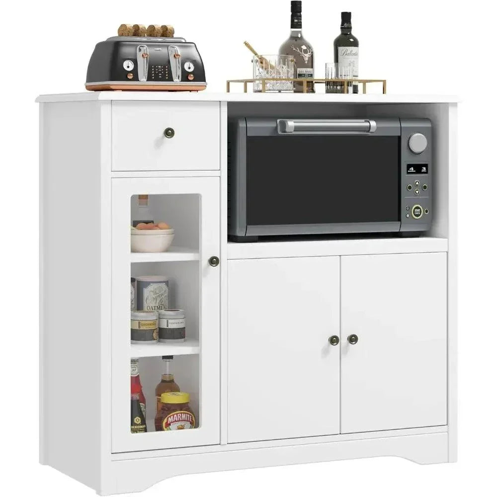 Shop All I WantBuffet Cabinet Sideboard with Doors & Drawer | Storage Cabinet with AdUpgrade your kitchen or dining room with this versatile Buffet Cabinet Sideboard. Featuring doors, a drawer, and adjustable shelves, it’s perfect for organizing yourShop All I WantShop All I WantAdjustable Shelves, Microwave Stand