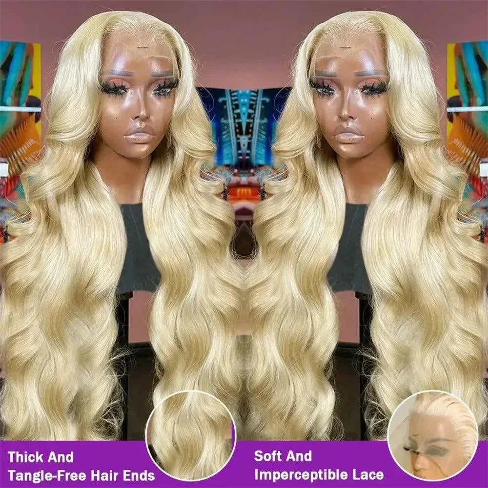 πββοΈ 30-38" Honey Blonde Lace Frontal Wig β 13x6 Body Wave  β¨πββοΈ 30-38" Honey Blonde Lace Frontal Wig β 13x6Β  β¨
Transform your look with the luxurious 30-38" Honey Blonde Lace Frontal Wig. Featuring a 13x6 body wave design aShop All I WantShop All I WantHoney Blonde Lace Frontal Wig