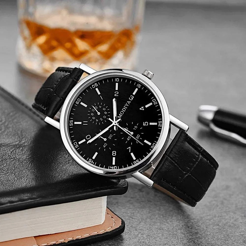 Men's Luxury Business Wrist Watch – Analog Quartz Watch with Leather SElevate your style with the Men's Luxury Business Wrist Watch, a perfect blend of sophistication and functionality. This elegant analog watch features a high-qualityShop All I WantShop All I WantLuxury Business Wrist Watch – Analog Quartz Watch