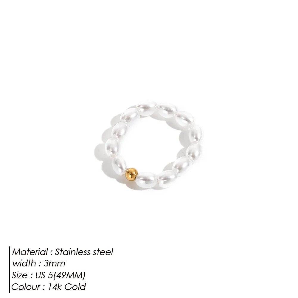 Elegant Pearl Ring 🌟Enhance your beauty with this exquisite pearl ring that exudes elegance. 💫
🌸 Timeless Sophistication: Classic and versatile design. 💖 Charming Accent: Adds a toucSHOP ALL I WANTShop All I WantElegant Pearl Ring