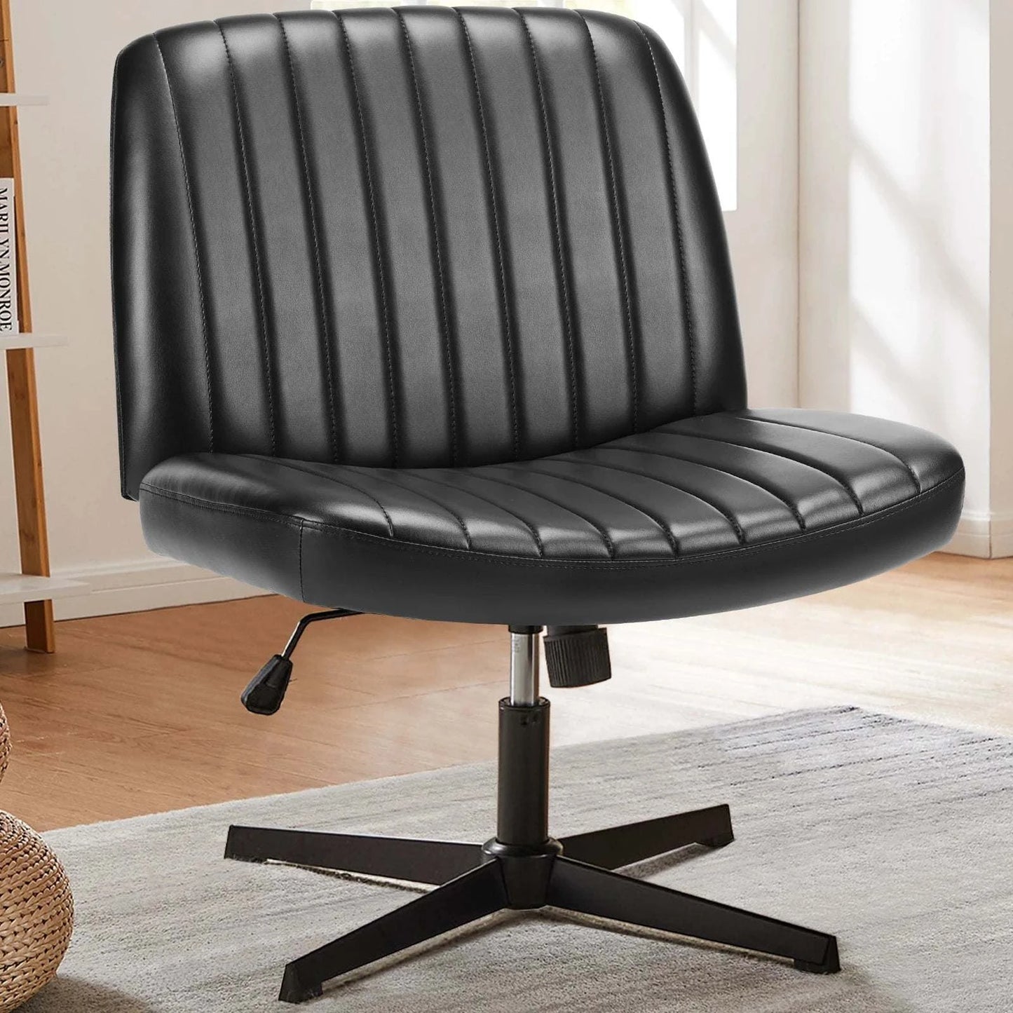 Cross-Legged Rocking Office Chair 🎮Upgrade your workspace with this Cross-Legged Rocking Office Chair, designed for both comfort and style. This unique office chair offers the perfect balance of ergonShop All I WantShop All I WantCross-Legged Rocking Office Chair 🎮