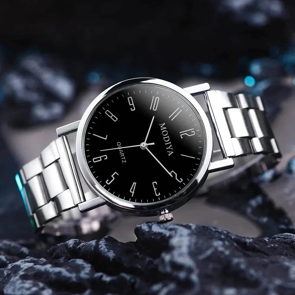 Casual Stainless Steel Mesh Belt Watch: Simple Dial Quartz Design for Discover the perfect accessory for any occasion with the Men’s Casual Stainless Steel Mesh Belt Watch. This sophisticated timepiece features a simple dial design thaShop All I WantShop All I WantCasual Stainless