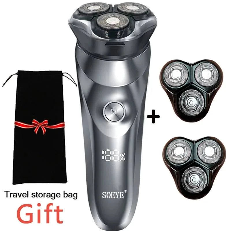 Men's Smart Electric Shaver – Waterproof Beard Trimmer for Wet & Dry UUpgrade your grooming routine with this Men's Smart Electric Shaver, designed for both wet and dry shaving. Featuring an IPX7 waterproof rating, it’s perfect for useShop All I WantShop All I WantMen's Smart
