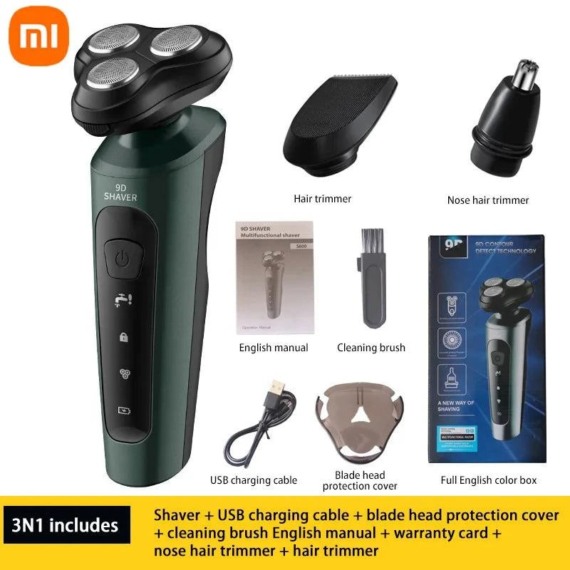 Portable Electric Shaver: Wet & Dry Use Travel Razor! 💼💧Keep your grooming routine efficient on the go with this electric shaver. Designed for both wet and dry use, this sleek razor is perfect for travel, fitting easily iShop All I WantShop All I WantPortable Electric