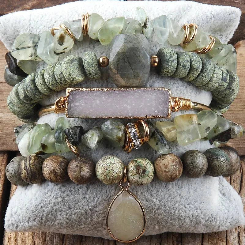 Beaded Bracelet Set 🌟📿Introducing our Beaded Bracelet Set – a dazzling ensemble that combines the charm of beads with the radiance of style. 🌟📿
🌈 Colorful Harmony: Immerse yourself in SHOP ALL I WANTShop All I WantBeaded Bracelet Set