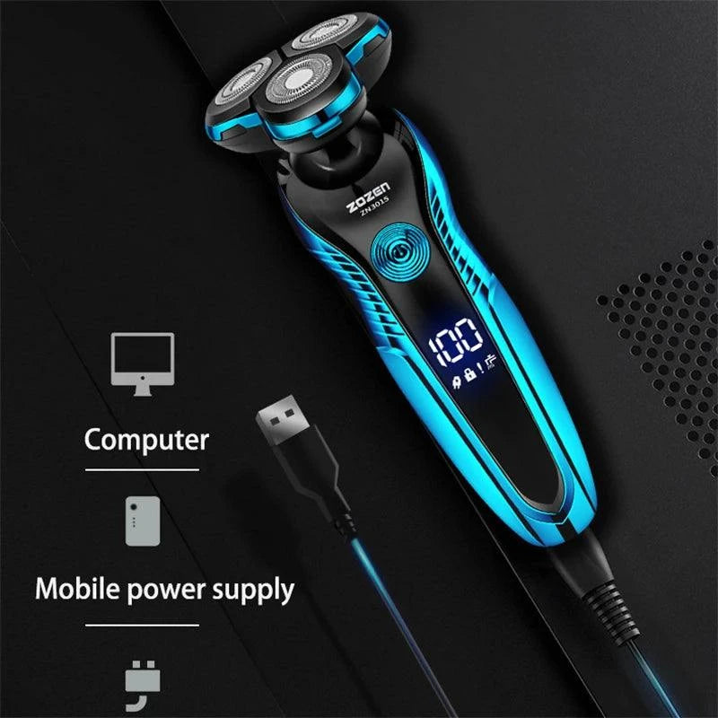 Electric Rechargeable & Washable Razor Shavor! 🔋💦Experience the ultimate grooming tool with the Electric Shaver. This rechargeable electric razor is designed for both wet and dry use, making it versatile for your sShop All I WantShop All I WantElectric Rechargeable